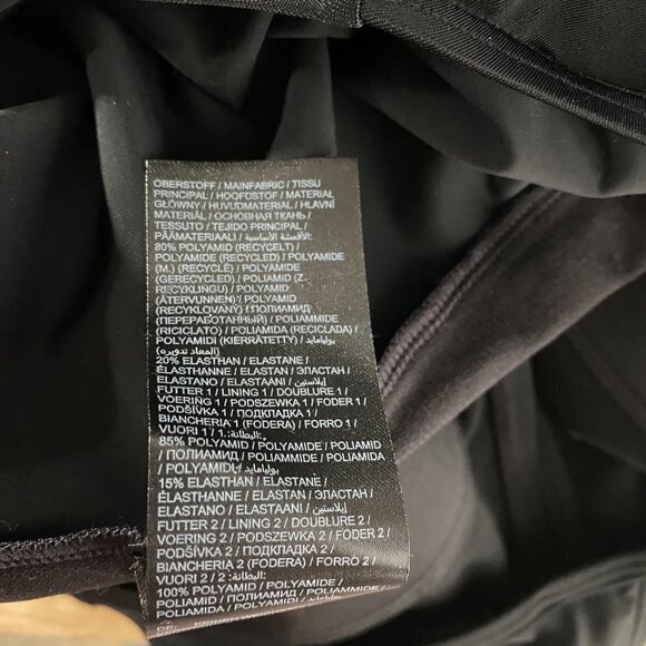 Ulla Popken One Piece‎ Swimsuit Size 18 Black Solid Keyhole NWT SW-1826 - Picture 11 of 12